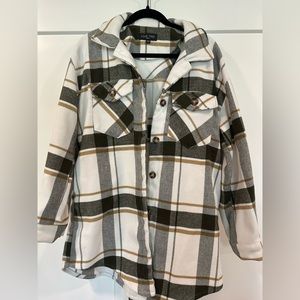 Love Tree Plaid Jacket